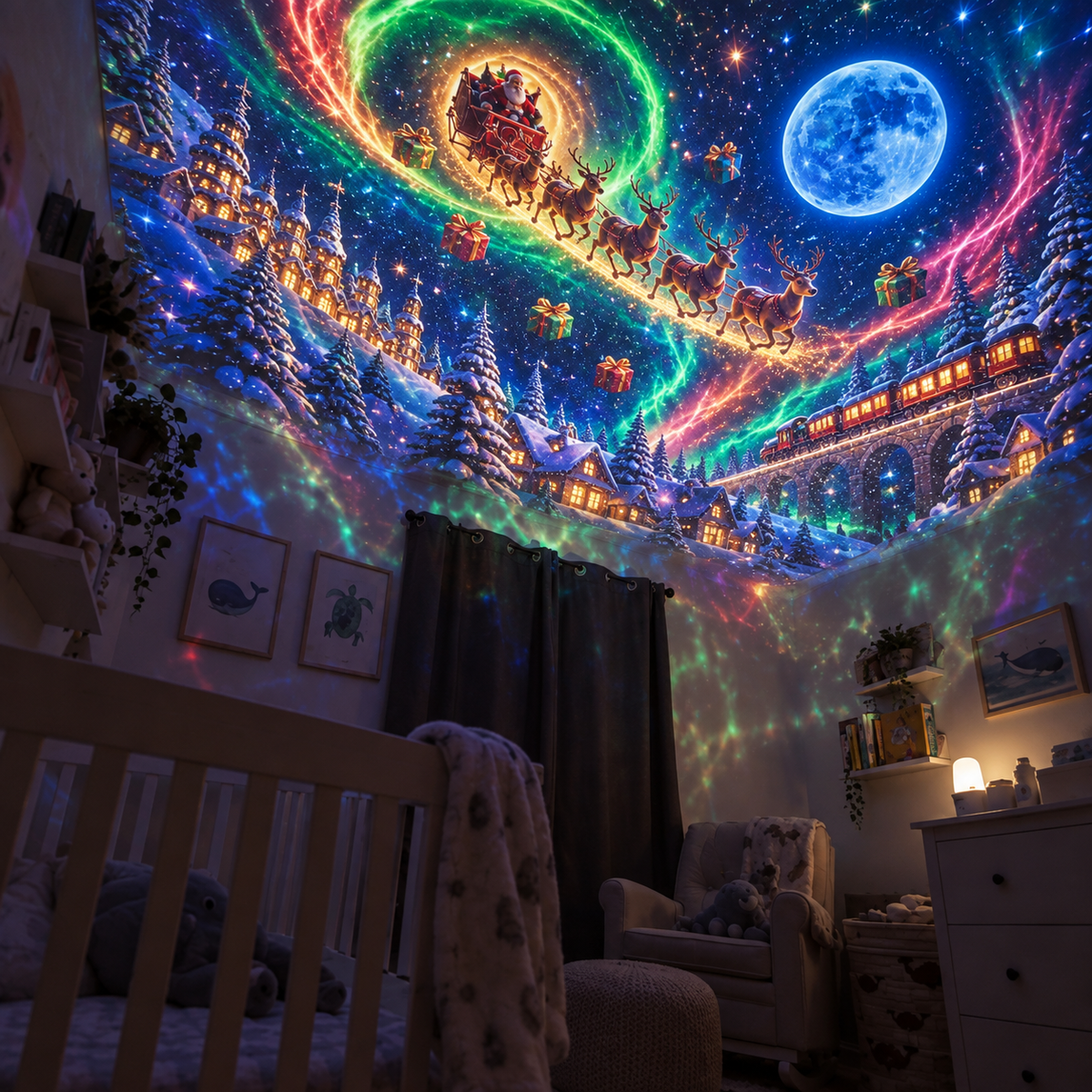 Ambiente natalino compartilhado por Daniel Bento.